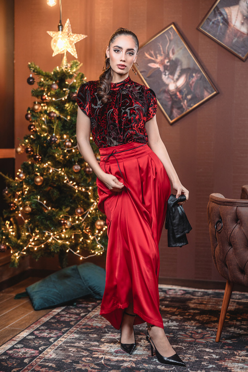 Пола Festive Nights - Red