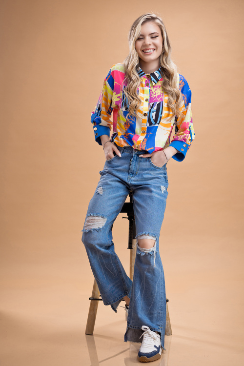 Дънки Loose Fashion