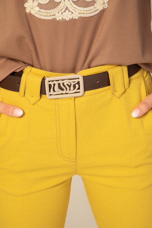 Панталон Sprin Flow - Mustard