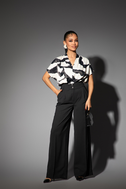 Блуза Satin MUse - Black&White