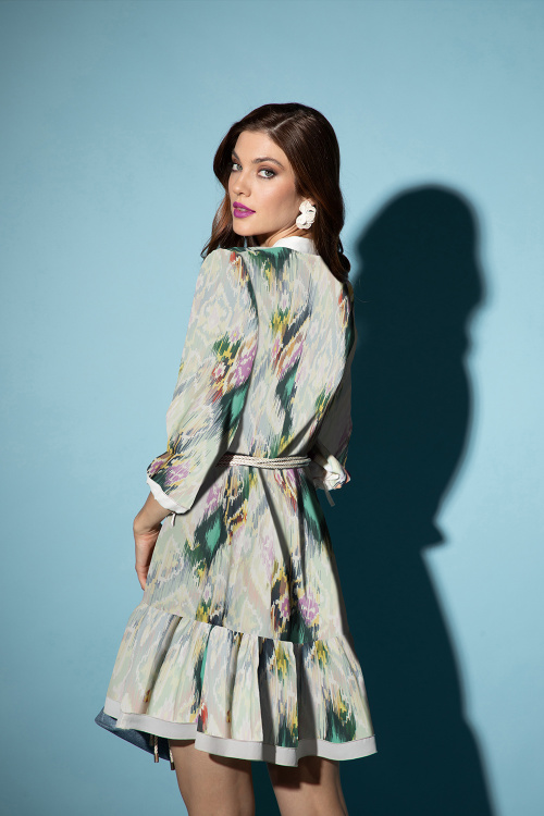 Рокля Floral Echo - Green