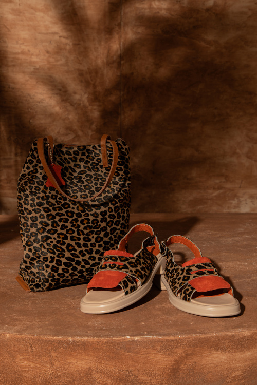 Сандали Leopard - 100% естествена кожа