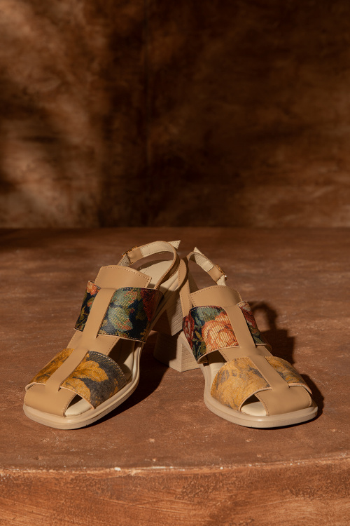 Сандали Flowers - 100% естествена кожа