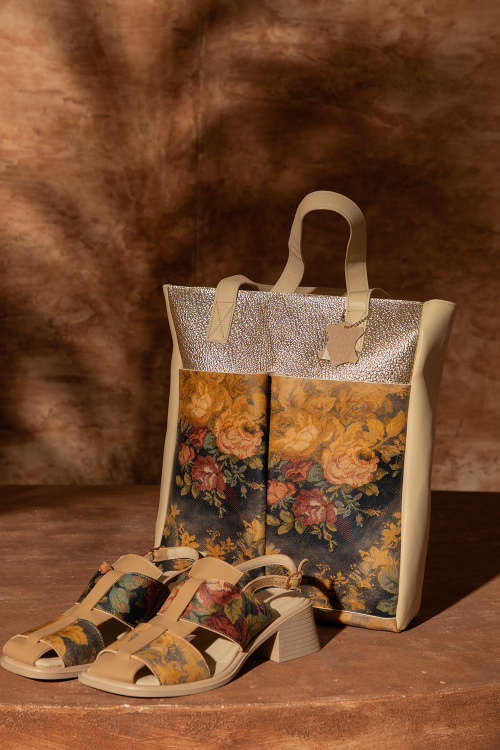 Сандали Flowers - 100% естествена кожа