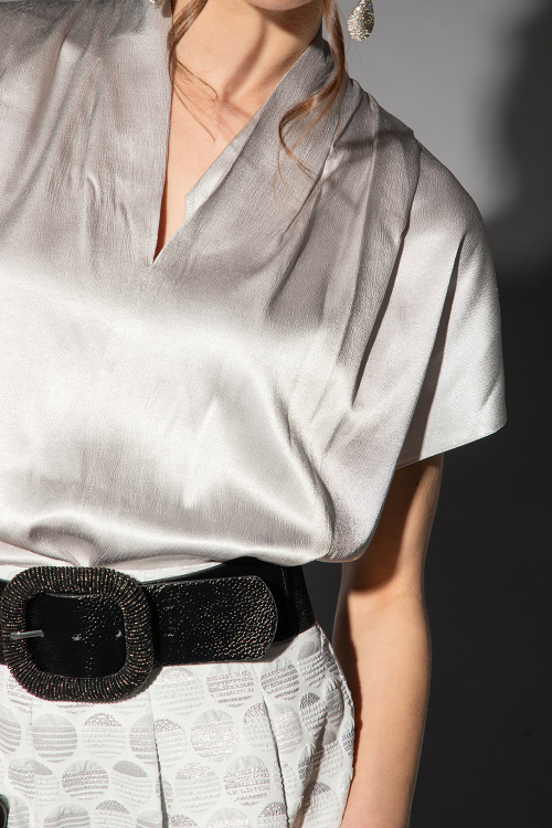 Блуза Satin Muse - Gray