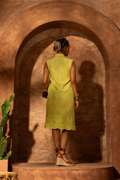 Рокля Imagined - Green Apple