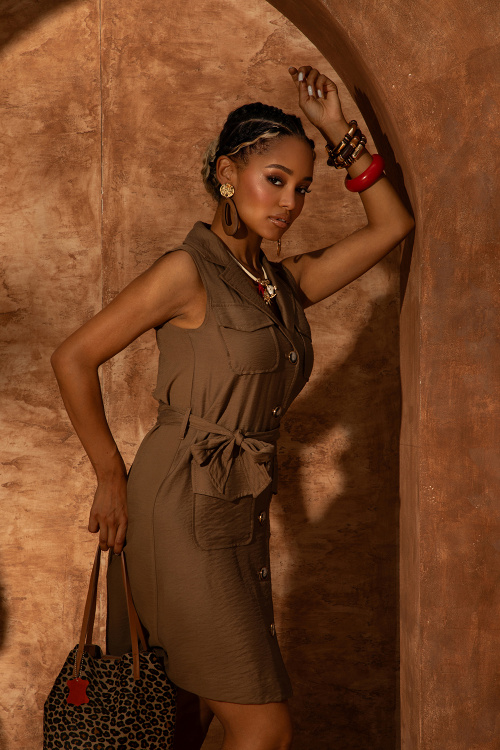 Рокля Solar - Chocolate