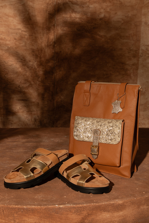 Чехли Charm - Cognac - 100% естествена кожа