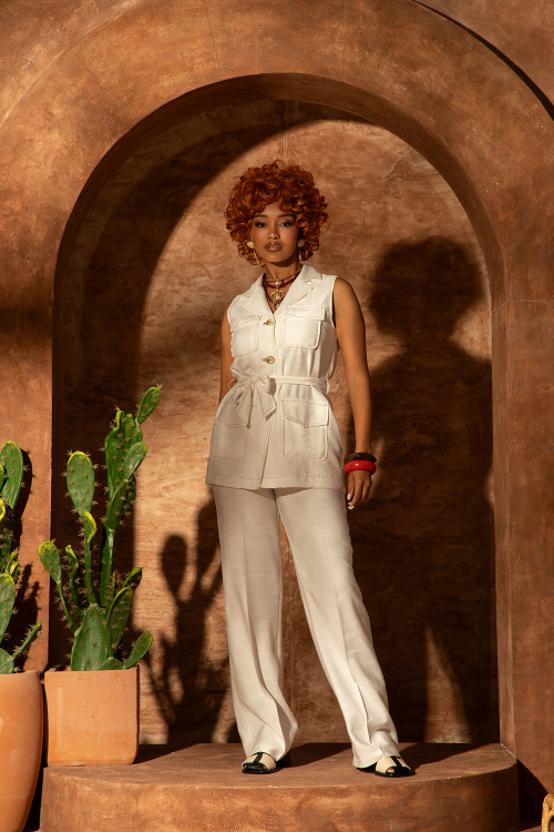 Панталон Solar Flare - White