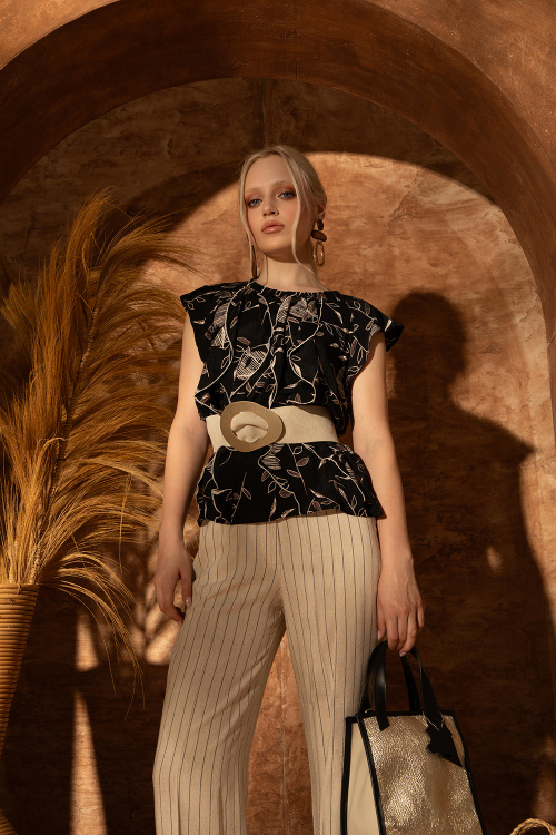 Колан Stone White Drop