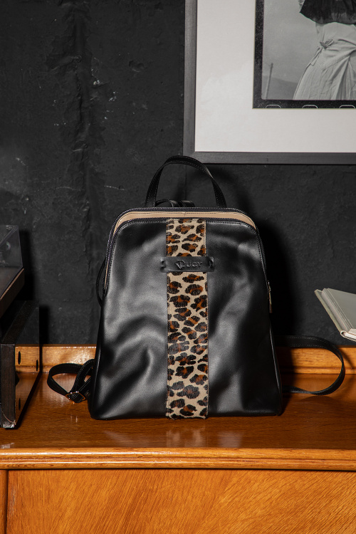 Раница Jolly - Animal - 100% естествена кожа