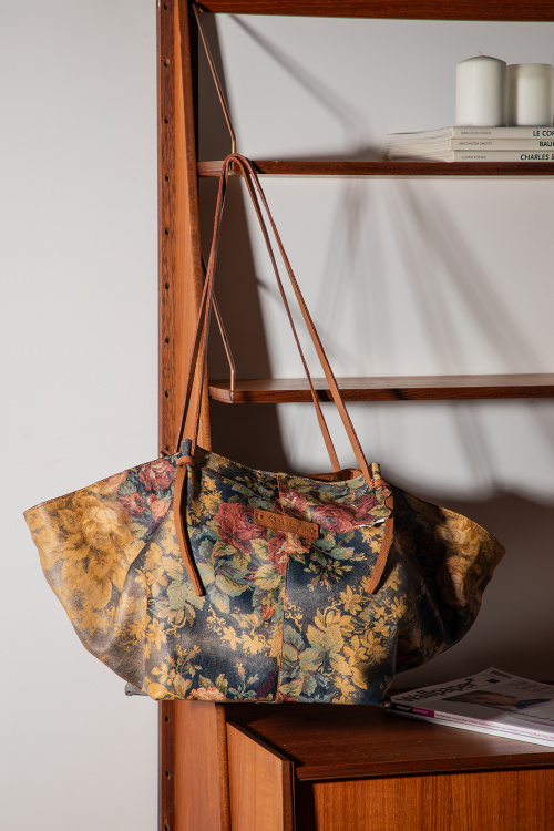 Чанта Fall Flower -100% естествена кожа