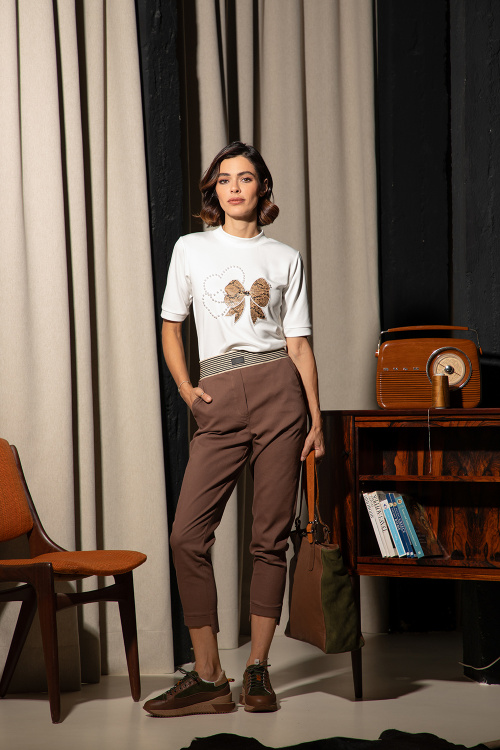 Блуза Silk Ribbon - White