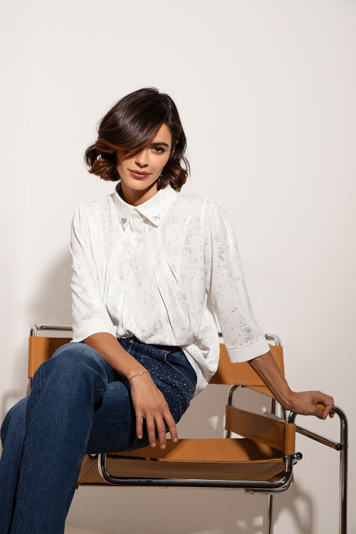 Риза Silver Flakes