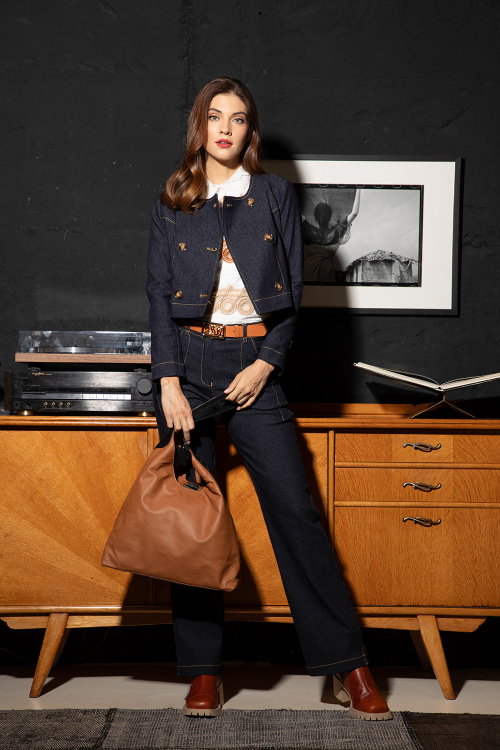 Чанта Hazelnut-100% естествена кожа