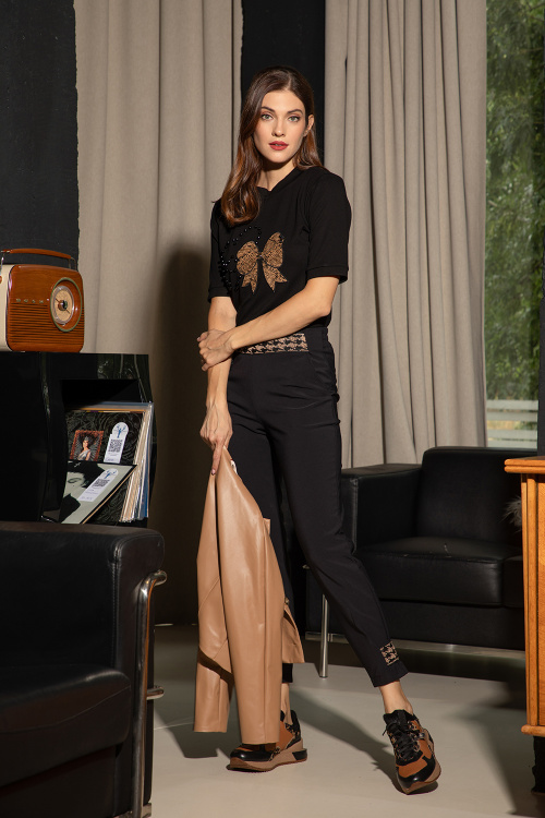 Блуза Silk Ribbon - Black