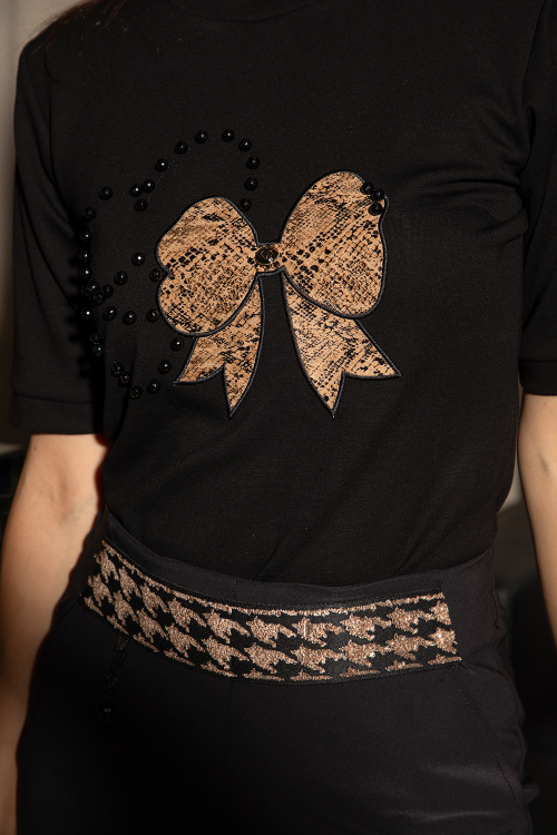 Блуза Silk Ribbon - Black