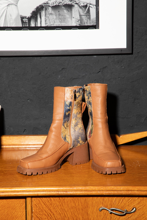 Ботуши Fall Flower - 100% естествена кожа