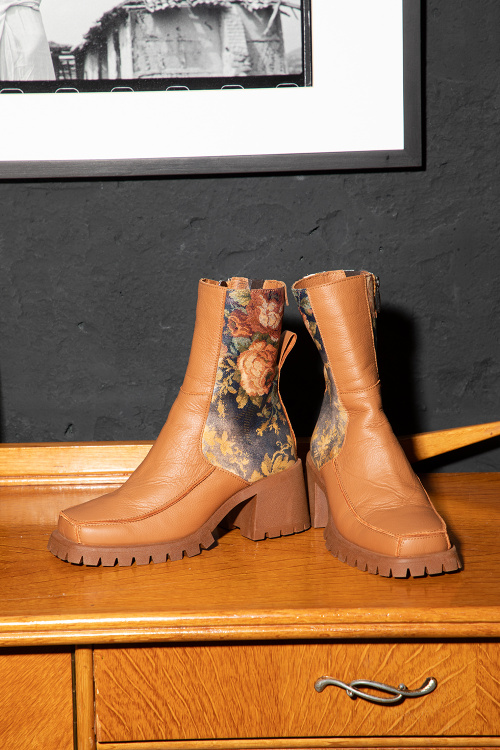 Ботуши Fall Flower - 100% естествена кожа