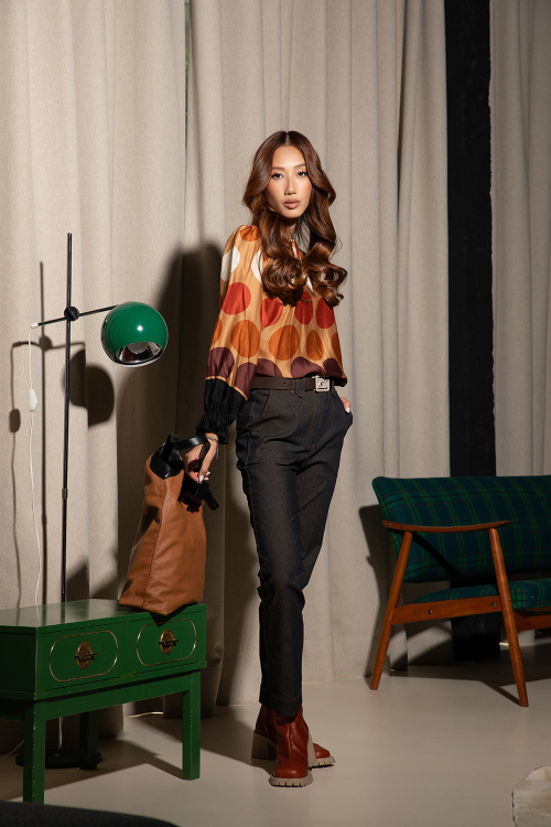 Чанта Hazelnut-100% естествена кожа