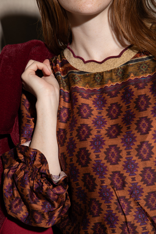 Блуза Vintage - Wine