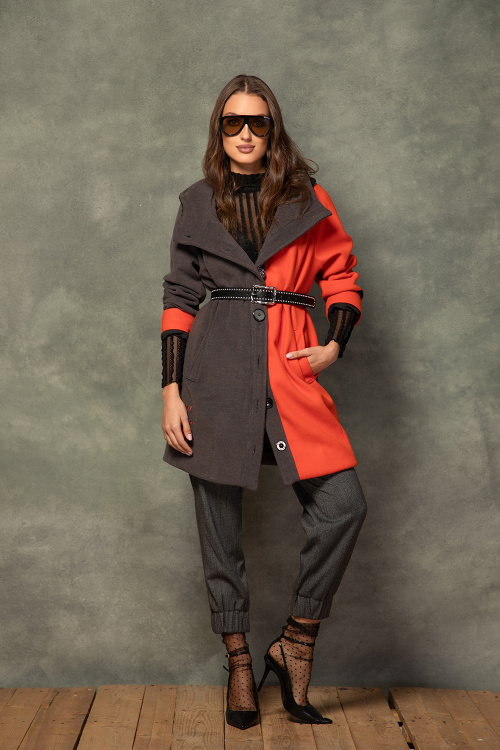 Панталон с ластик в талията и маншет