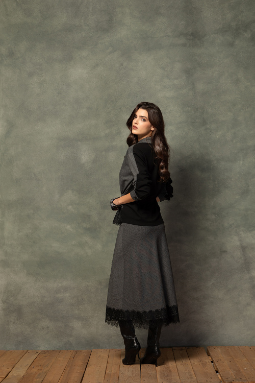 Риза с дантела