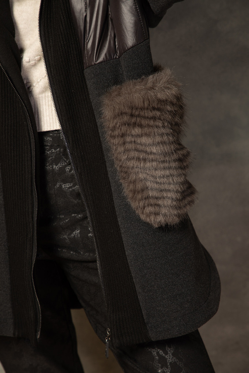 Ватирано комбинирано яке