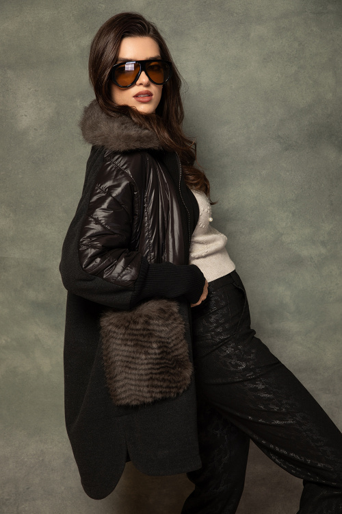 Ватирано комбинирано яке