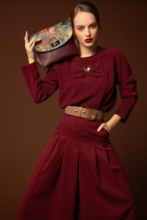 Блуза с пандела