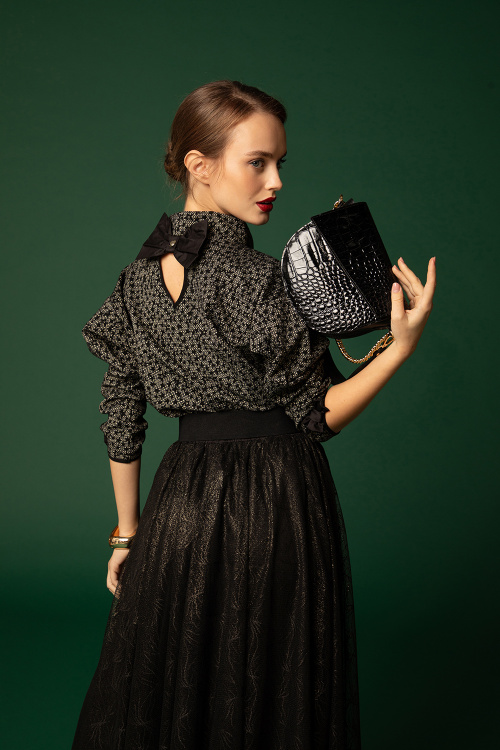 Чанта Palette - Black -100% естествена кожа