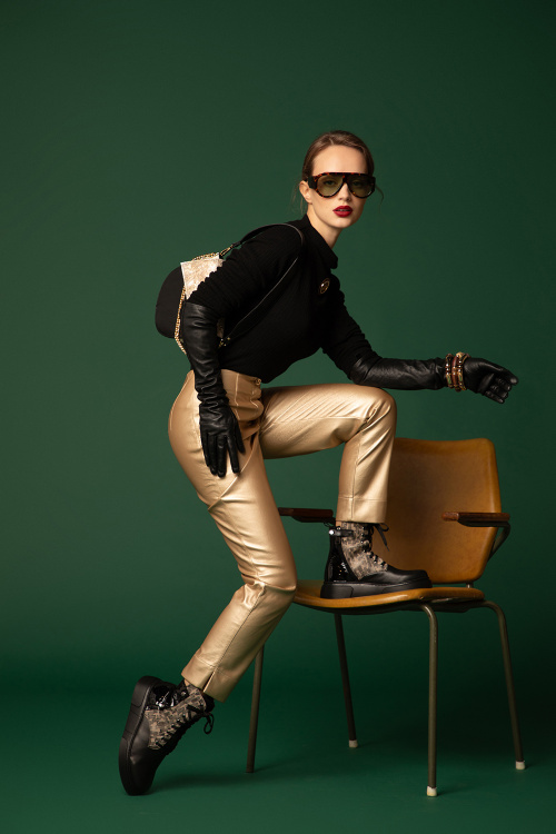 Боти Paula - 100% естествена кожа