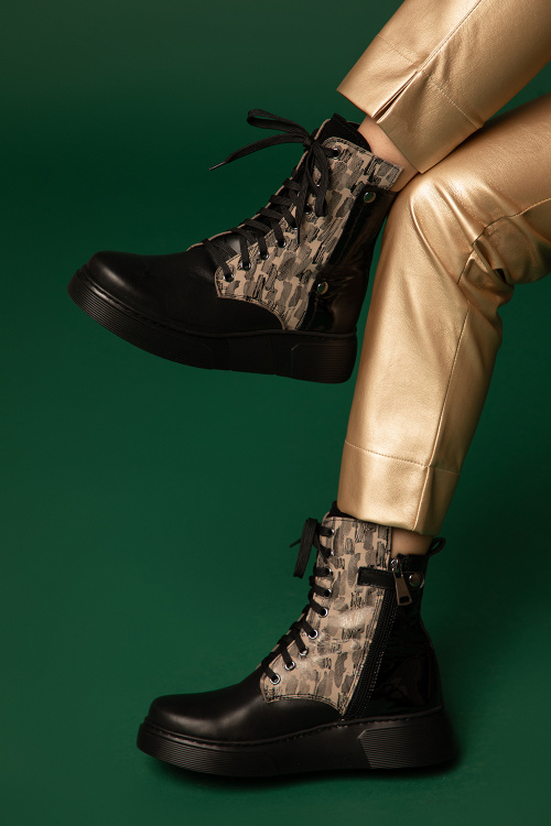 Боти Paula - 100% естествена кожа