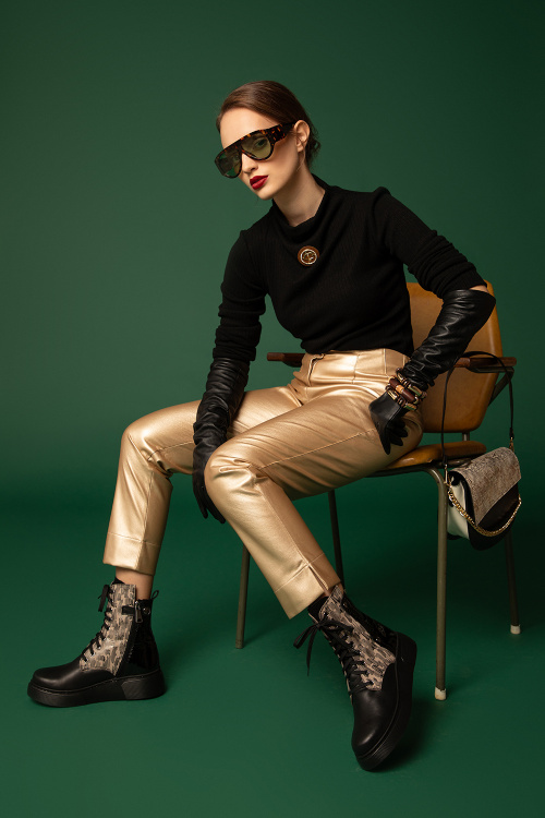 Боти Paula - 100% естествена кожа