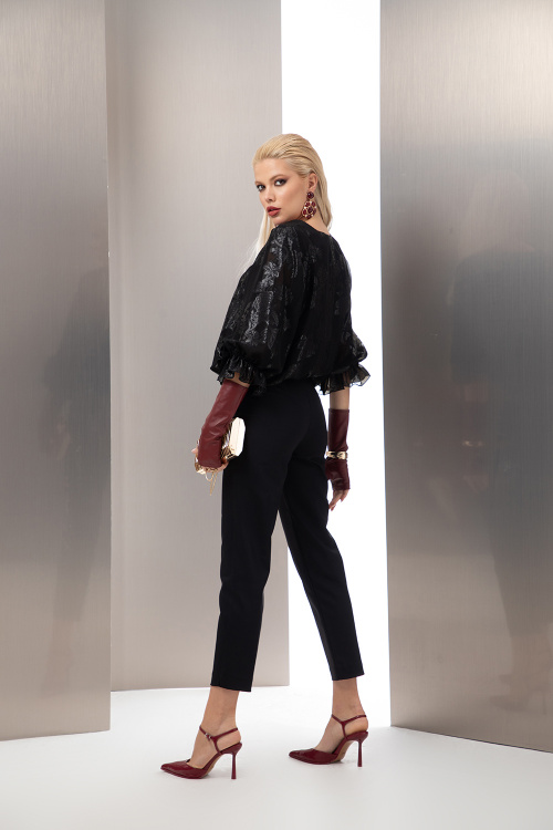 Бизнес панталон с детайли