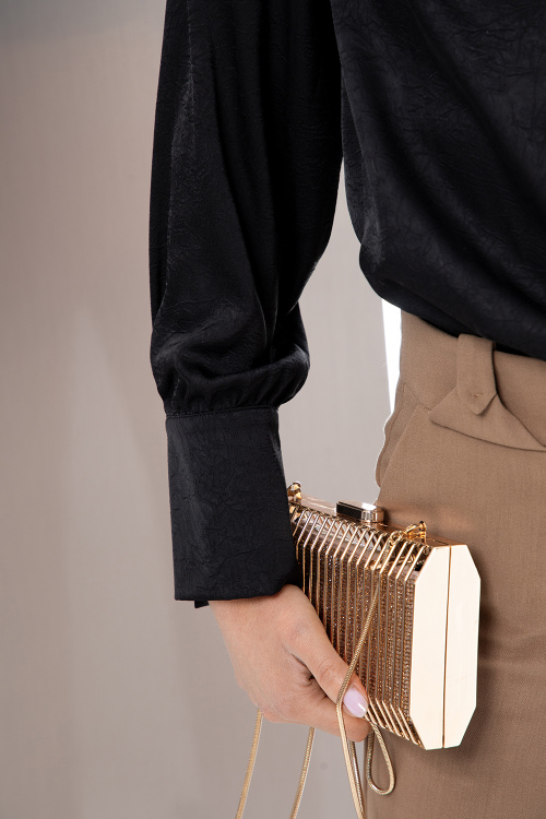 Прав панталон в цвят карамел