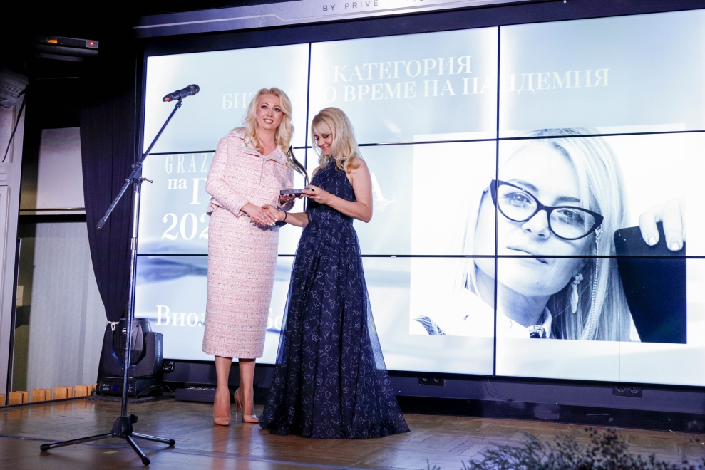 Виолета Борисова, собственик на LUCY Fashion, е Жена на годината