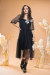 Рокля Black Dendrite