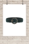 Колан Velvet - Dark Green